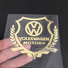 Aradığıın yüzlerce farklı sticker modeli kapına kadar gelsin. 2pcs Set Volkswagen Logo Sticker Kereta Medal Label Sticker Car Side Door Window Metal Decorative Film Stickers Modified For Vw Polo Golf Eos Jetta Passat Scirocco Lavida Sharan Santana Magotan Tiguan Bora