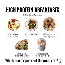Dr Vivian Chen On Instagram 1 2 3 4 Or 5 It Is 100 Possible To Get A High Protein Plant Bas In 2021 Plant Based Breakfast Breakfast Protein Breakfast