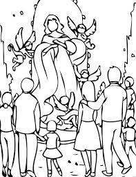 These alphabet coloring sheets will help little ones identify uppercase and lowercase versions of each letter. All Saints Day Coloring Pages Coloring Home