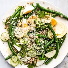 Haricots Verts With Squash And Eggs Recipe Bon Appetit Bon Appetite Recipes Egg Recipes Healthy Lunch Recipes