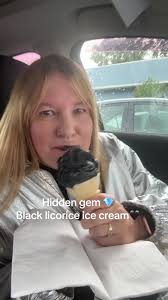 Black Licorice Ice Cream Bar