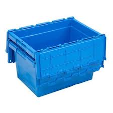 This husky heavy duty storage tote is designed for all your storage needs inside and out. Blue Plastic Heavy Duty Storage Tote Box Capacity 50 Kg Size Dimension 600 X 400 X 320 Rs 1200 Piece Id 23111343773