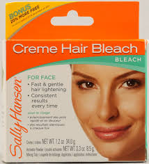 Squeeze extra strength creme hair bleach for face and body into mixing cup, filling to 15 ml line. Sally Hansen Creme Hair Bleach For Face 1 Kit Buy Online In Iceland At Desertcart Is Productid 66128910