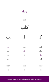 Learning Arabic Msa Fabiennem The Arabic Word Dog The Word In Arabic English Transcription Declension Root Sentences Arabic Words Words Write Arabic