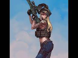 Crf17 Gaming Pubg Lite Pc Gameplay Scar L Mini14 Erangel Sniper Girl Fan Art Star Photography