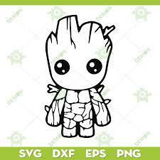 Download Baby Groot Svg Cute Groot Cut File Avengers Svg Guardians Of The Galaxy