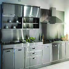 We strive to offer you a customized look with our variety of thicknesses, materials, and colors available. Stainless Steel Kitchen Cabinet At Rs 70000 Piece Brahmapur Id 15823865562