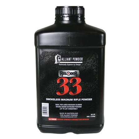 Alliant Reloder #33 Smokeless Powder (8 lb.) - Precision Reloading
