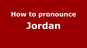 Jordan (female) | classic name print. How To Say Or Pronounce Jordan Pronouncenames Com