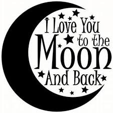 Image Result For Love You To The Moon And Back Clip Art Book Folding Patterns Book Folding Cricut