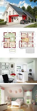 Einfamilienhaus Celebration 137 V3 Bien Zenker Fertighaus Mit Satteldach Grundriss Modern Offene Wohnkuche Hausbaudi Moderne Home Plane Haus Grundriss Haus