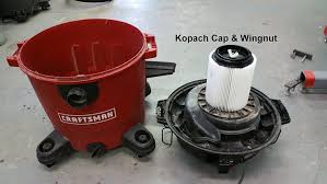 Cleaning up after potting plants, clearing the deck or blasting fall also includes hose bracket set, cartridge filter, wet pickup foam filter, utility nozzle and floor /squeegee nozzle combo. Craftsman Ridgid Replacement Cartridge Filter Part 17816 Kopach Filter