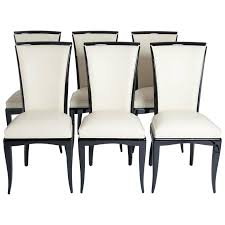 art deco dining chairs