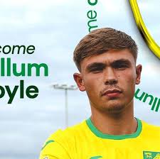 Norwich sign Callum Doyle