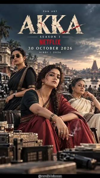 Beheno ka raaj ab shuru hoga 🐦‍🔥 Akka teaser out tomorrow, only on  Netflix. @keerthysureshofficial @radhikaofficial @tanviazmiofficial  #DharmarajShetty @yogendramogre #YRFEntertainment @yrf