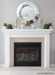 Jun 26, 2019 · how to paint a ceramic tile fireplace for an easy update. How To Paint Tile Easy Fireplace Paint Makeover Setting For Four