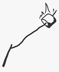 Stock.adobe.com has been visited by 1m+ users in the past month Hd Marshmallow Clipart On Roasting Marshmallows Clipart Black And White Hd Png Download Transparent Png Image Pngitem