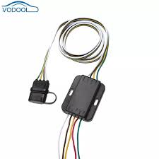 Basically, when you flip on your turn signal or push your brake pedal, the lights on the trailer must also signal your intentions to the driver. Pvc 12v 4pin Us Trailer Hitch Wiring Tow Harness Power Controller Plug With Lock For Trailers Rvs Car Accessaries Car Trailer Plug Trailer Wiring Plugwiring Harness Controller Aliexpress