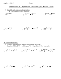 Give a formula for the exponential function f(x) has the values in the next table. Algebra 2 Chapter 10 Worksheet 1 Exponential Functions