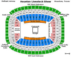 Disclosed Houston Rodeo Seats Nrg Seating Chart With Rows