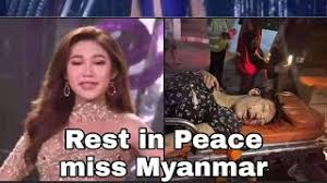 Your browser does not support the video tag. Rest In Peace Miss International Queen Myanmar 2020 May Was Found Dead In A Car Accident June 7 Societyalert Com