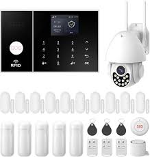 Système alarme 4G GSM WiFi 22 pièces avec caméra
