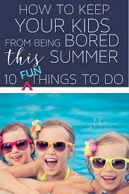I'm bored jar of activities {keeping kids busy} ~ while this jar was created for the long summer break, it might also be a great idea to have around during the holiday break as well! How To Keep Your Kids From Being Bored This Summer