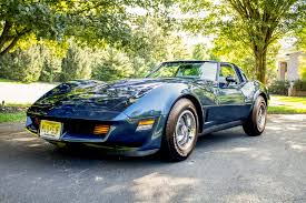 Image result for Dark Blue 1981 Corvette