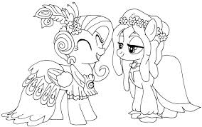 My little pony coloring pages. My Little Pony Christmas Coloring Pages For Kids Drawing With Crayons
