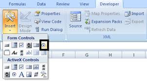 Excel Change Chart From Count To Percent Using Options Button