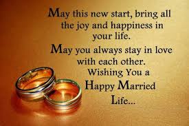 Happy Married Life Wishes Messages Images Wedding Wishes In 2020 Happy Married Life Quotes Married Life Quotes Happy Married Life