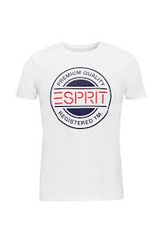 Logos are available for download in vector and raster formats including ai, eps, psd and cdr. Esprit Herren T Shirt Jersey T Shirt Mit Logo Print 100 Baumwolle Bequem Online Kaufen Bei Tara M De