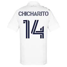Adidas La Galaxy Home Chicharito 14 Trikot 2020 2021 Fan Style Beflockung