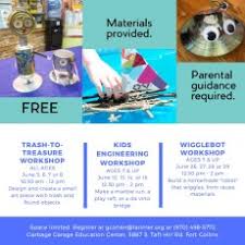There's plenty to do, with amenities. Kids Engineering Workshop Hulafrog Fort Collins Co