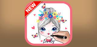 Cute girls to draw e. How To Cute Studio Drawing Cute Girls Amazon In Apps For Android