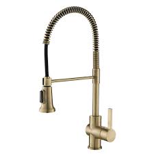 commercial style kitchen faucet in