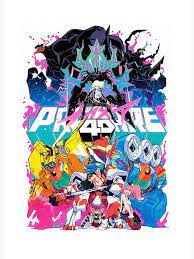 Lamina Rigida Promare Cartel 4d De Rainforests Redbubble