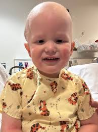 child's cancer treatment shows no evidence of cancer
