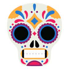 Mascarilla Calavera Dia De Los Muertos Dia De Muertos Png Calaveras Dia De Los Muertos