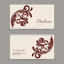 So when crafting business card logos, it's best to pick elements you'll be comfortable living with for awhile. Swirl Design Business Card Template