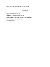 Agar dapat melakukan telaah literatur, peneliti sebaiknya terus berproses dan berkontribusi dalam pembuatan jurnal ilmiah internasional. Telaah Kurikulum Matematika Sma