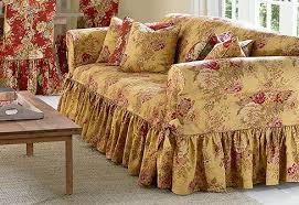 Ballad Bouquet One Piece Slipcovers Slipcovers For Chairs Slipcovers Sofa Covers