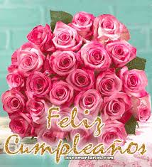 Maybe you would like to learn more about one of these? Mujer Feliz Cumpleanos Con Flores Gif