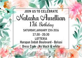 Walaupun masih jarang yang menggunakan surat undangan ulang tahun dalam bahasa inggris, namun tidak ada salahnya bagi anda untuk menggunakan surat undangan seperti ini. Contoh Surat Undangan Sweet Seventeen Dalam Bahasa Inggris Contoh Surat