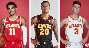 They have trae young at point guard, kevin huerter at. Atlanta Hawks Unveil New Unis That Are A Blast From The Past