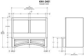 These units range in width from 21 to 29 inches. Range Hood Dimensions Novocom Top