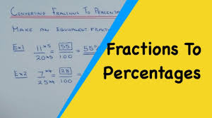Learn how to simplify expressions using the power rule and the negative exponent rule of exponents. How To Convert A Fraction Into A Percentage Without A Calculator Youtube