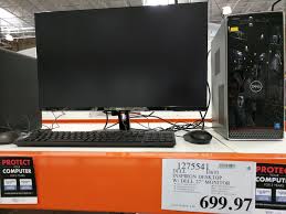 Dell Inspiron I3670 Desktop With 27 Monitor 699 97 Costco Clearance Dell Inspiron Monitor Computer
