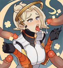 Overwatch, Mercy by Splashbrush - Hentai Foundry