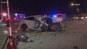 The crash happened along friars road, west of fashion valley road, at around 5 p.m. Interstate 5 Lanes Reopen After Fatal Wrong Way Crash Near Sr 56 Cbs8 Com